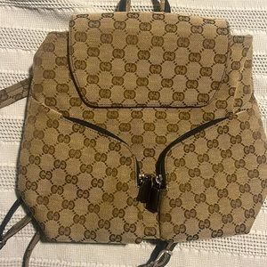 Gucci vintage backpack, only a couple years old and only used twice